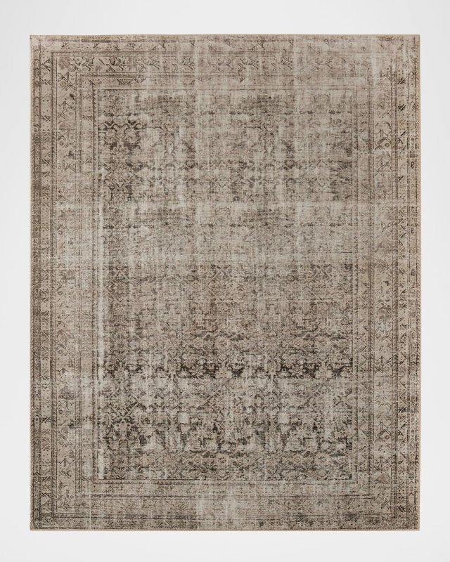 Nala Tan Power-Loomed Rug, 5' x 8'